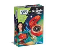 Clementoni - Bussola Bambini - Scienza e Gioco Lab - Bussola E Orientamento - Esperimenti Scientifici per Bambini 7 Anni, Versione in Italiano, Made in Italy, 19376