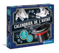 Clementoni - Calendario dell'Avvento Mago - Tema Magia e Illusioni 24 Giorni: 24 Giorni - Incluso Manuale illustrato - Giochi educativi per bambini - Da 7 anni