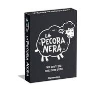 Clementoni Carte Da Gioco Per Adulti - La Pecora Nera, Gioco da Tavolo 16-99 Anni, 3-8 Giocatori, Giochi di Società Divertenti tra Amici, Made In Italy, 16816