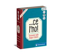 Clementoni - Ce l'ho, Gioco da Tavolo Tascabile, 100 Carte con Domande sulla Lingua Italiana, Bambini 10+ Anni e Adulti, Formato da Viaggio, 2-6 Giocatori, Made in Italy, Lingua Italiana, 16773
