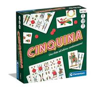Clementoni - Cinquina, Gioco da Tavolo di Tombola e Carte Napoletane per Bambini 6+ Anni e Adulti, 2-10 Giocatori, Made in Italy, Lingua Italiana, 16829