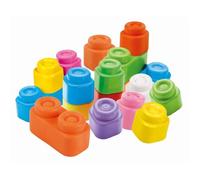 Clementoni - Clemmy Baby - Busta da 20 cubetti morbidi - Misti - Dai 9 mesi - Il cubo morbido garantisce sicurezza ed è utilizzabile su Mac