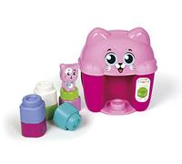 Clementoni - soft clemmy - cat & kitten bucket, mattoncini morbidi