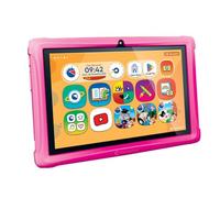 Clementoni Tablet Educativo Clempad 10" con Bumper Rosa 3-6 anni