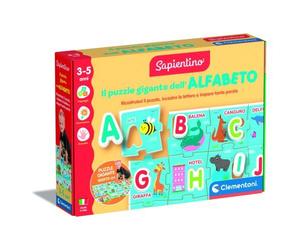 Clementoni CLM16858 Sapientino - Il Puzzle Gigante dell'Alfabeto