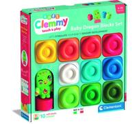 Clementoni CLM17980 Clemmy - Set da 10 Mattoncini - Drago