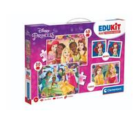 Clementoni: Edukit 4 in 1 giochi selezionati - Principesse Disney