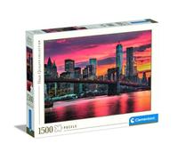 Clementoni - Puzzle East River al crepuscolo - 1500 Pezzi