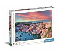 Clementoni Puzzle 1000 pezzi - Isola di Procida, 59,2x84,3 cm - Made in Italy (31723)