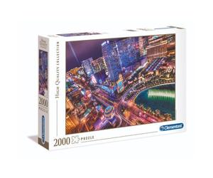 Clementoni CLM32555 Puzzle da 2000 Pezzi - High Quality Collection: Las Vegas