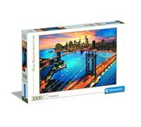 Clementoni CLM33546 Puzzle da 3000 Pezzi - High Quality Collection: New York