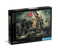 Clementoni CLM37087 Puzzle da 1000 Pezzi - Delacroix: Liberty Leading the People