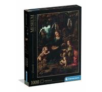 Clementoni Puzzle 1000 pezzi Museum Collection Vergine delle Rocce 70x50 cm Made in Italy