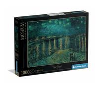 Clementoni CLM37089 Puzzle da 1000 Pezzi - Van Gogh: Starry Night over the Rhone