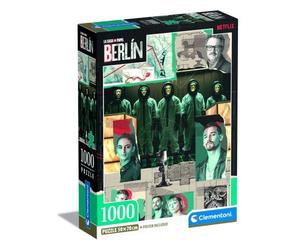 Clementoni CLM39848 Puzzle da 1000 Pezzi - La Casa di Carta: Berlin A
