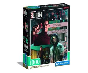 Clementoni CLM39850 Puzzle da 1000 Pezzi - La Casa di Carta: Berlin C