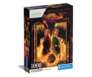 Clementoni CLM39903 Puzzle da 1000 Pezzi - House of Dragon A