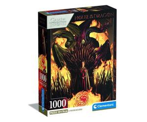 Clementoni CLM39904 Puzzle da 1000 Pezzi - House of Dragon B