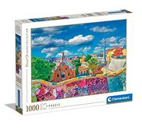 Clementoni Collection Puzzle 1000 Pezzi per Adulti e Ragazzi, Illustrazione Paesaggio Park Güell Barcelona, Idea Regalo, Made in Italy, 70x50 cm, 39744