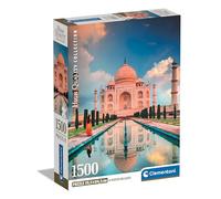 Clementoni - Puzzle Taj Mahal compatto - 1500 Pezzi