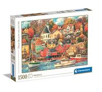 Clementoni - Puzzle Il porto dei bei tempi - 1500 Pezzi