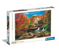 Clementoni Collection Puzzle 2000 Pezzi, Illustrazione Paesaggio Glade Cr rist Mill in Autunno, Idea Regalo, Made in Italy, 97,5 x 66,8 cm, 32574