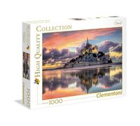 Clementoni - Collezione 39367 - Le magnifique Mont Saint-Michel - 1000 Pezzi