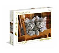 Clementoni Collezione Alta Qualità Gattini 500 Pezzi - Puzzle