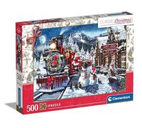 Clementoni Collezione Puzzle Stazione Treni 500 Pezzi Puzzle Adulti 14-99 Anni Regalo Uomo/Donna Made in Italy Multicolore 81502