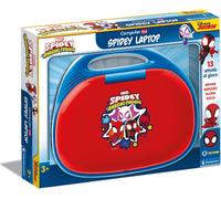 Clementoni Computer Kid Spidey And His Amazing Friends Laptop - Gioco Educativo Elettronico Giocattolo Parlante Computer per Bambini da 3+ Anni - 16454