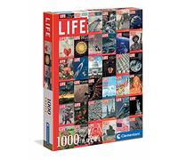 Clementoni Copertina della rivista Life per adulti, 1000 pezzi, stile vintage, foto famose, foto iconiche, made in Italy, puzzle, multicolor, 39636