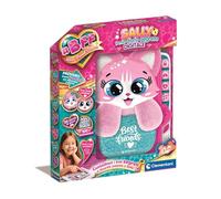 Clementoni Crazy Chic - BFF Sally Il Mio Diario Segreto Digitale LCD, Gioco Interattivo, Animazioni e 20 attività di Gioco, Diario Elettronico Bambine 5-7 Anni con Occhi Animati, Penna Inclusa, 16491