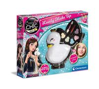 Clementoni- Crazy Chic-Lovely Cigno, Trousse, Cofanetto con Trucchi