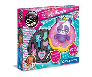 Clementoni Crazy Chic Lovely Make Up Panda Trousse Trucchi Bambina Set Cosmetici Sicuri 6+