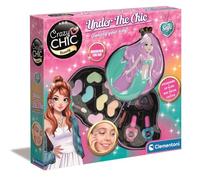 Clementoni Crazy Chic - Lovely Make Up Sirena, Borsetta Cofanetto Trucchi Lavabili per Bambine 6+ Anni, Trousse Portatile con Set Cosmetici Sicuri, Idea Regalo, 18642