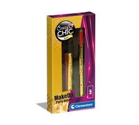 Clementoni Crazy Chic - Makeup Party Queen Lips, Trucchi per Bambine 9+ Anni, Kit Portatile con Gloss e Matita Labbra Lavabili con Acqua, Idea Regalo per Adolescenti, 18814