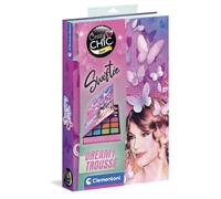 Clementoni Crazy Chic - TS Dreamy Makeup Palette, Kit Trucchi Bambina con Ombretti, Lucidalabbra e Applicatori Premium, età 6+, 18413