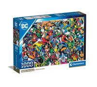 Clementoni DC Comics Impossible Puzzle 1000 pz Fumetti NEW