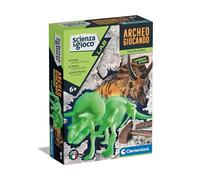 Clementoni- Scienza Lab-Archeogiocando Triceratopo-Dinosauri, Kit Fossili da Sca