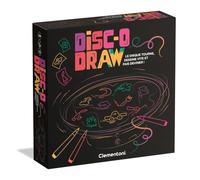Clementoni - Discoteca Draw da 8 anni - Gioco d'atmosfera per bambini e adulti - Crea la Tua Opera e Indovina I Disegni dei Tuoi Amici per Vincere - Veloce, Divertimento e Imprevedibile - 3-6