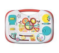 Clementoni Disney Baby - Mickey And Friends Interactive Pad, Gioco Prima Infanzia Interattivo 12+ Mesi, con attività Elettroniche e Meccaniche per Scoprire Numeri, Animali e Musica, 17890