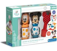 Clementoni - Disney Baby Mickey-Minnie Costruisci E Gioca - Incastri per Bambini