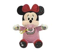 Clementoni Disney Baby - My First Minnie, la Mia Prima Bambola, Peluche Bambini 12+ Mesi, con Accessori, Effetti Sonori e Melodie, Lingua Italiana, 17970