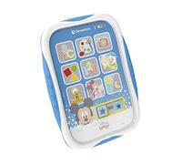 Clementoni Disney Baby Primo Tablet di Baby Mickey, Gioco Interattivo con Luci e Suoni, Bambini 9-36 Mesi, Insegna Numeri, Lettere, Forme e Colori, 2 modalità di Gioco, Lingua Italiana, 17668