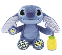 Clementoni Disney Baby - Stitch Cresci con Me, Peluche Interattivo Parlante per Bambini 0-36 Mesi, Gioco Musicale per Lo Sviluppo Sensoriale e Cognitivo, con Funzione Tummy Time, 17987