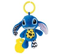 Clementoni Disney Baby Stitch Soft Rattle giocattolo da appendere per bambini NEW