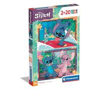 Clementoni - Puzzle 2x20 Disney: Punto - 40-99 Pezzi