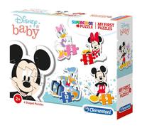 Clementoni Disney Topolino Il Mio Primo Puzzle 3-6- 9-12 Pezzi