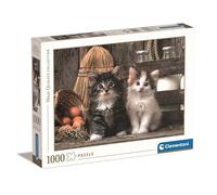 Clementoni Does not apply gattino Puzzle, 1000 Pezzi, Multicolore, 39340
