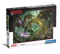 Clementoni- Dungeons & Dragons Dragons-1000 Pezzi-Puzzle Adulti, Made in Italy, Multicolore, 39734
